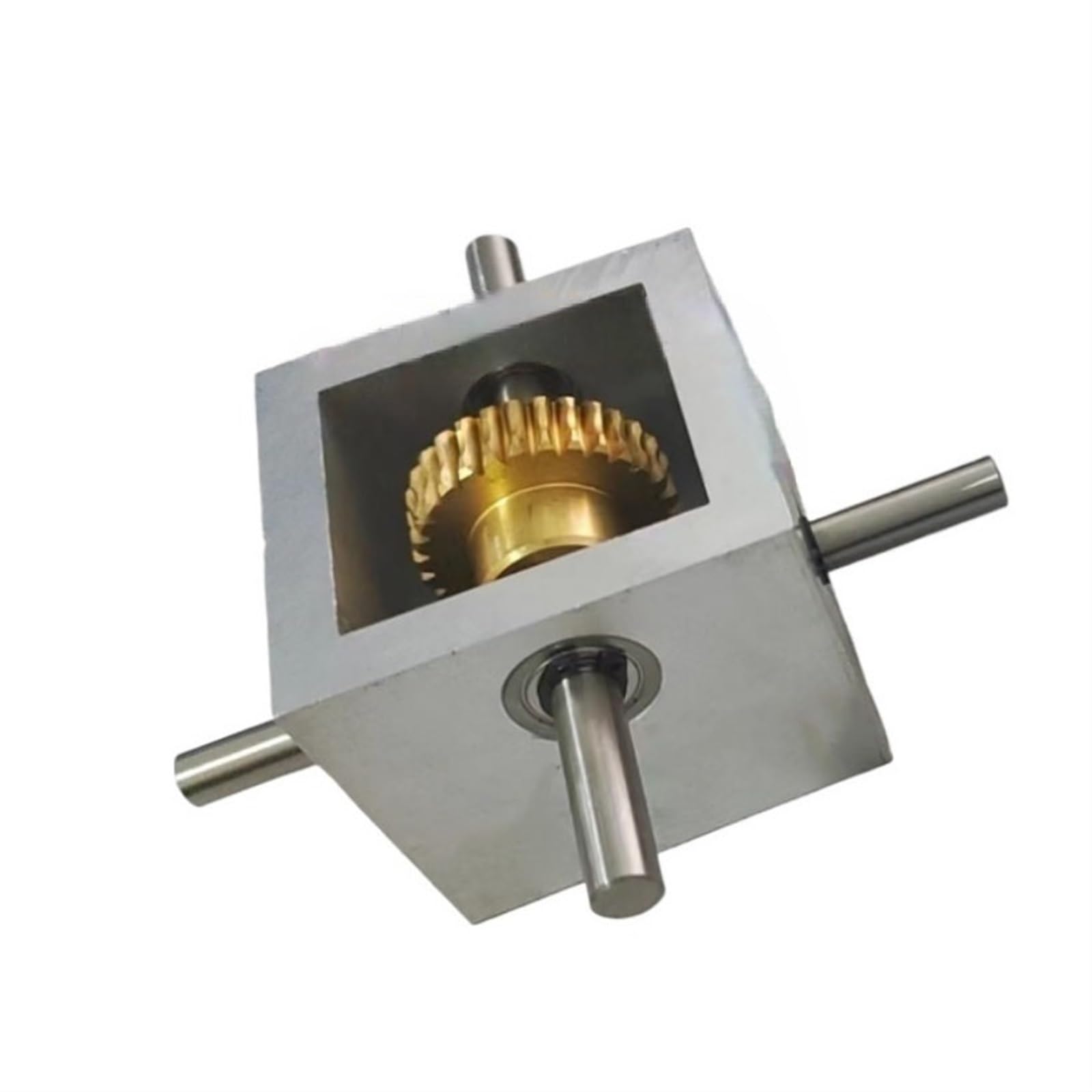 Mechanical Steering 1pcs 90 Degree Steering Gearbox 8x118mm Shaft Right Angle Deceleration Commutator 1:30 Transmission Reversing Gearbox Direction Transmission