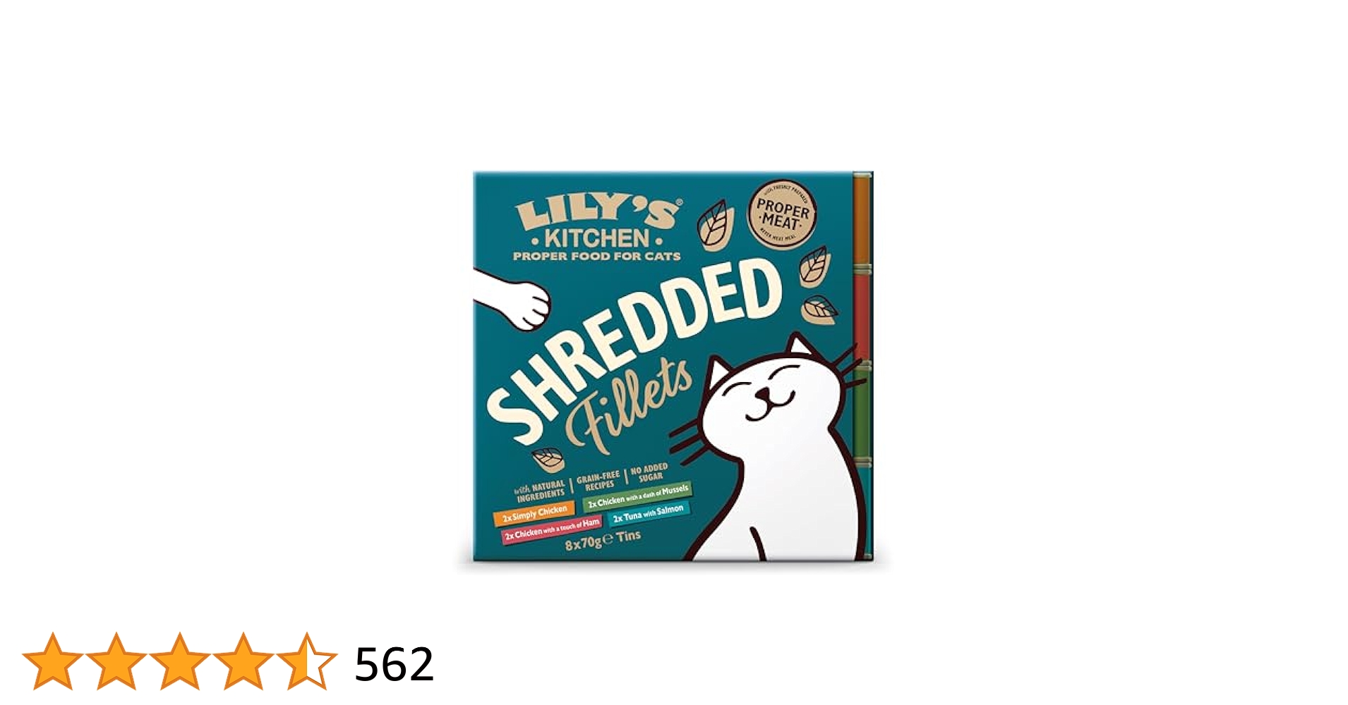 にゃんこ好きLILY'S KITCHEN SHREDDED FILLETS にゃんこ好きLILY'S KITCHEN SHREDDED FILLETS Fillet pieces