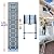 Stainless Steel Telescoping Ladder - 10 FT Step Ladder, Portable Folding Collapsible, Multi-Purpose for Home, Roofing, RV, Loft - 330lbs Capacity