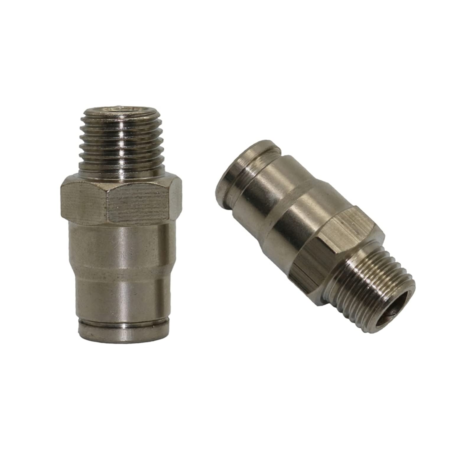 Adaptador de Conector de Manguera Ae para Manguera Utilitaria, Roscaho de Alta Presión de 1/4 de Pulgada a Conector de Bloqueo Deslizante de 3/8 de Pulgada, de Atomización de Invernadero, Conector de