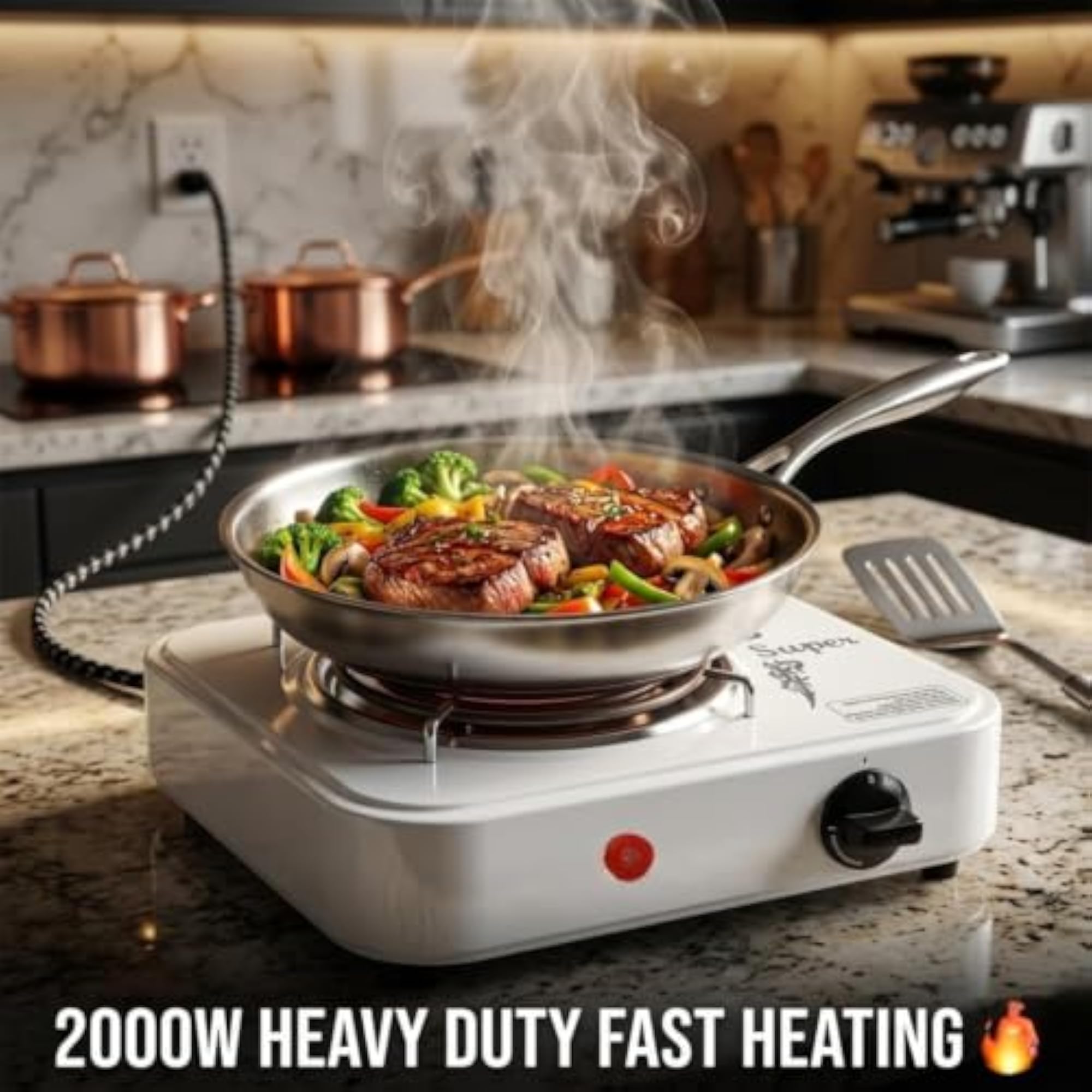 2000W Electric Hot Plate High Power Single Burner