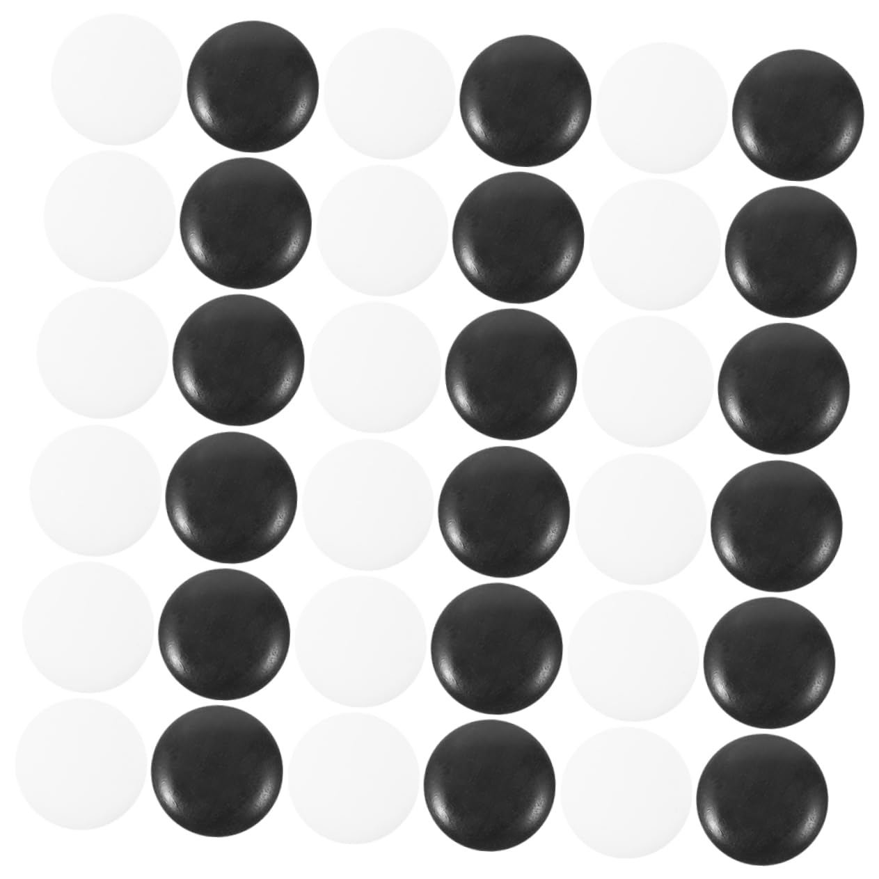 Toyvian Go Stones 200pcs Chess Set Compact Size Resin Material Go Chess Pieces for Beginners