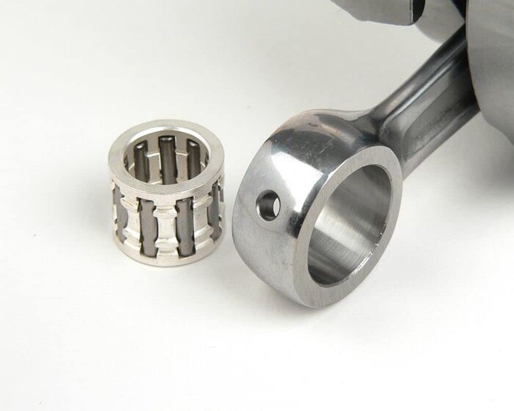 BGM Kurbelwelle Racing Drehschieber, 20mm Konus, kompatibel für Vespa PK50 XL Ersatz Rennwelle