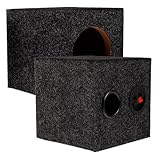 Boîtier de caisson de basses pour voiture : avec boîtes en , conçues pour améliorer la qualité audio et créer une expérience d'écoute captivante, remplacement du boîtier de caisson de basses