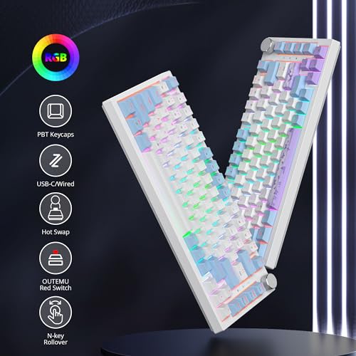 Clavier mécanique 75% pour éviter la fatigue de frappe prolongée