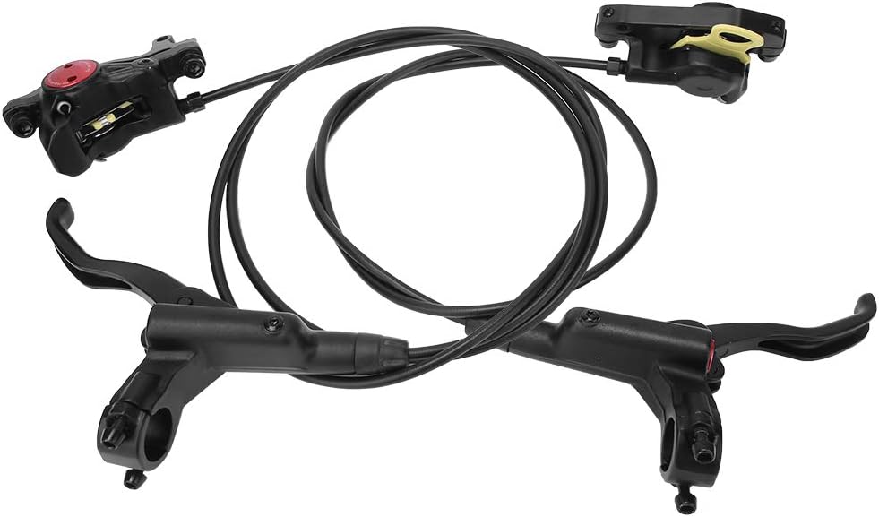 Hydraulic Brakes, Disk Brakes For Hydraulic Disc Brakes with Screw HB-875 Aluminium Alloy Forward Direction Hydraulic Disc Brake For Mountain Left Hand Rear (Black)