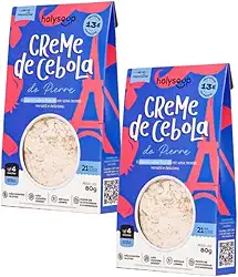 2 UND SOPA CREME DE CEBOLA SAUDÁVEL SEM GLÚTEN HOLYSOUP 80G