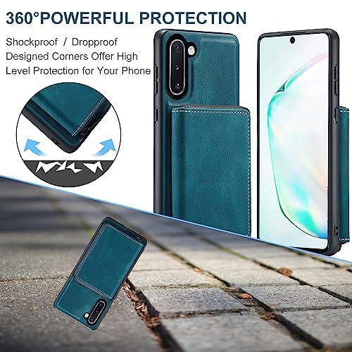 Coque Samsung Note 10 5G avec fermeture éclair et verre trempé