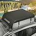 Motor Trend Car Rooftop Cargo Carrier, Heavy Duty Roof Rack Cargo Carrier with Adjustable Straps, Waterproof Soft Top Roof Cargo Carrier for Top of Vehicle, Rooftop Cargo Bag for Car Truck Van SUV