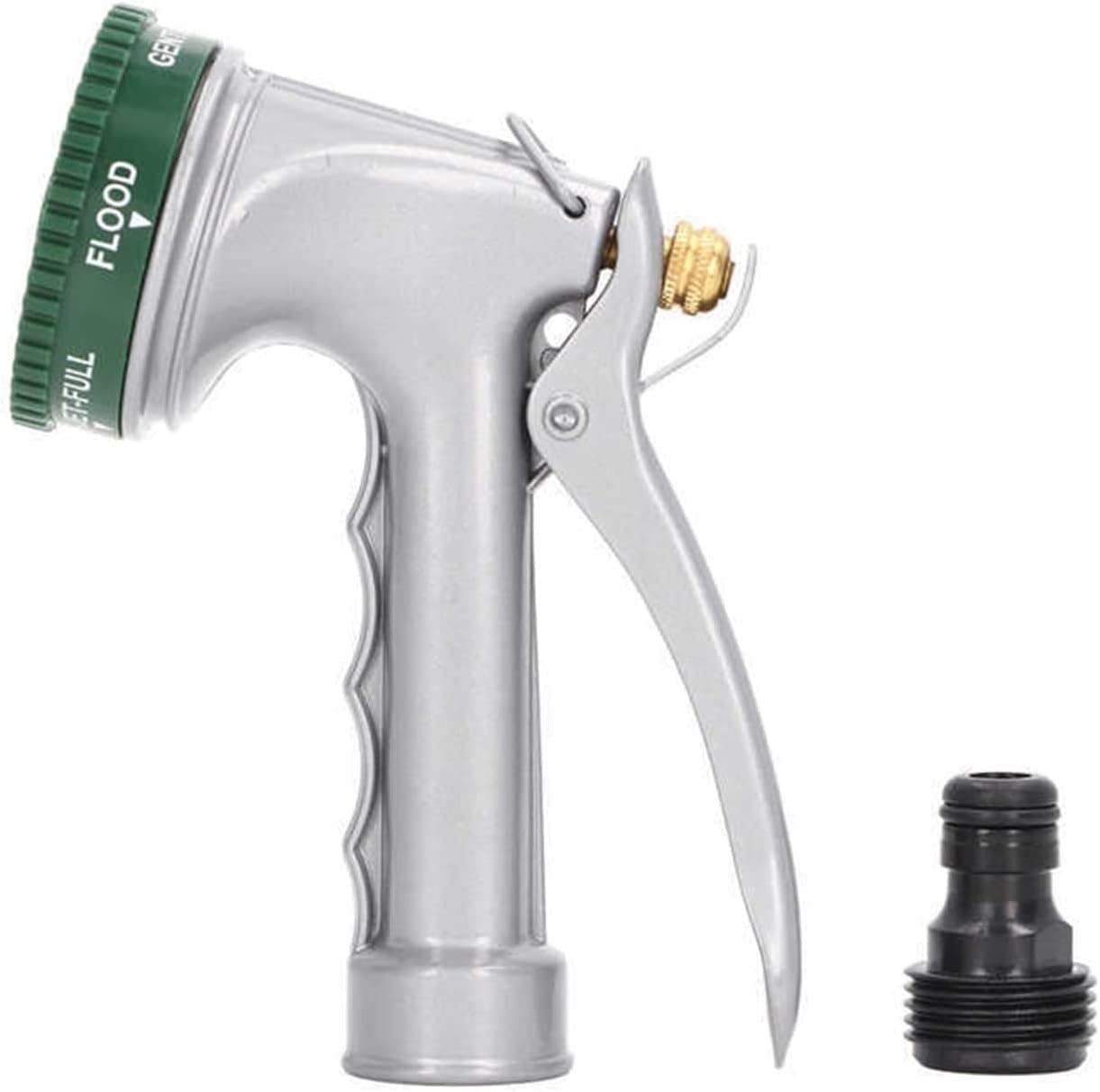 Pistola for tubo flessibile, pistola a spruzzo, ugello for tubo da giardino Spruzzatore d'acqua Regolabile in modo flessibile Cinque modalità di regolazione for giardino for irrigatori da prato