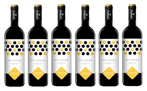 6x 0,75l - 2022er - Cantine Due Palme - Don Cosimo - Primitivo - Salento I.G.P. - Apulien - Italien - Rotwein trocken