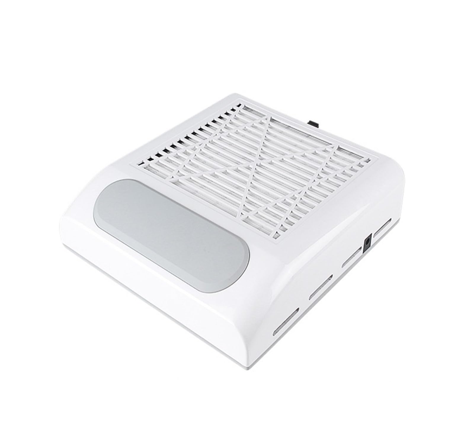 Dust Extractor, 80W Nail Dust Vacuum Cleaner for Manicure Powerful Suction Collector with Reusable Filter Reduce for Beginners