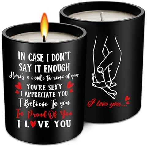 Romantic Vanilla Lavender Candle Gift Cover