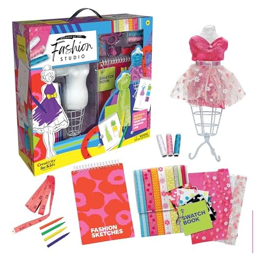 Creativity for Kids Designed by You Fashion Studio, Fashion Design Kit For Kids