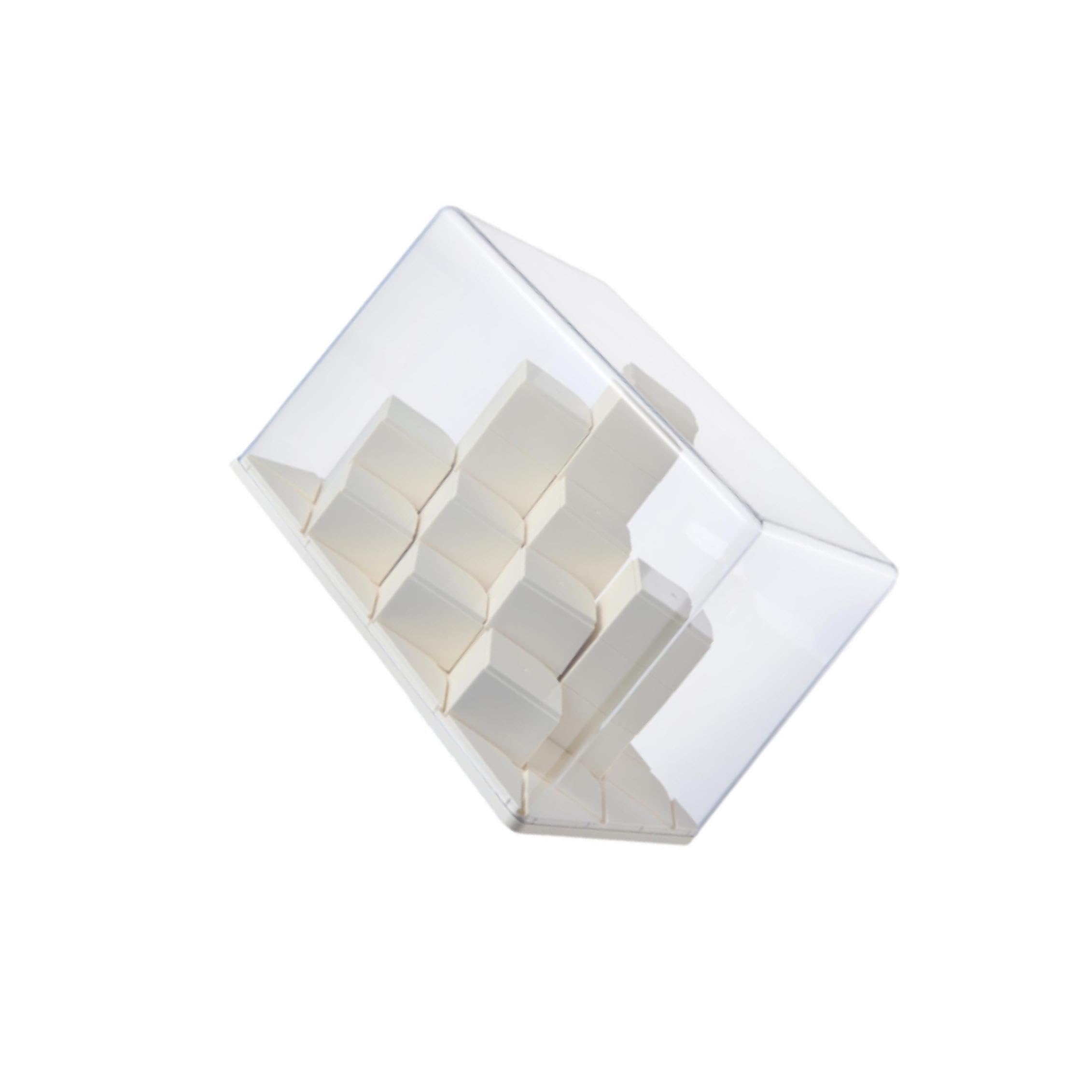 POXZSFX Brick Is Stackable Stackable Clear Display Case Stand Neatly Store And Display Action Figures Clear Case Figure Storage Box Dustproof Showing Cabinet