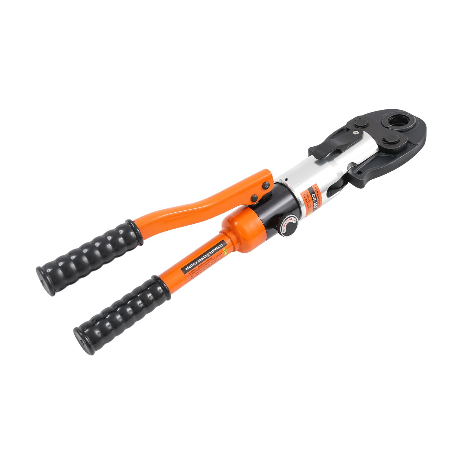 Pinze manuali per tubi, pinza a pressa con profilo a U e profilo TH per tubi in rame, crimpatrice idraulica per tubi in alluminio-plastica, tubi PB e tubi PEX (arancione, contorno U+profilo TH)