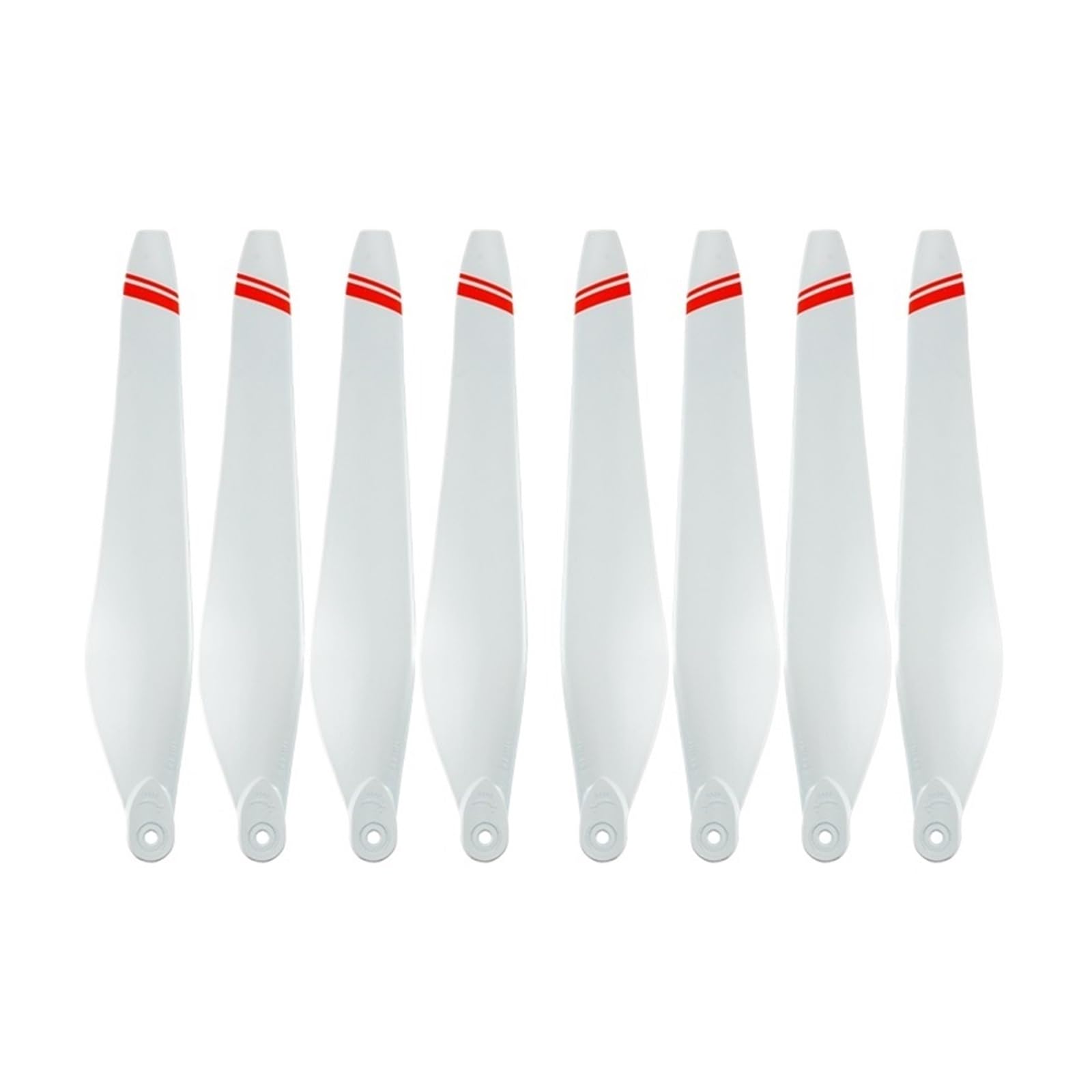 Drone Propeller, X9 3411 Kohlefaser-Propeller, weiße Drohnenblätter(4pcs CW and 4pcs CCW)