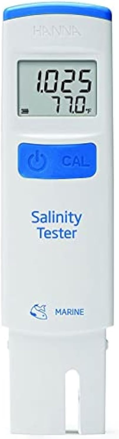 HANNA HI98319 Salinity Tester (Salinity) Specifically for Saltwater Aquariums