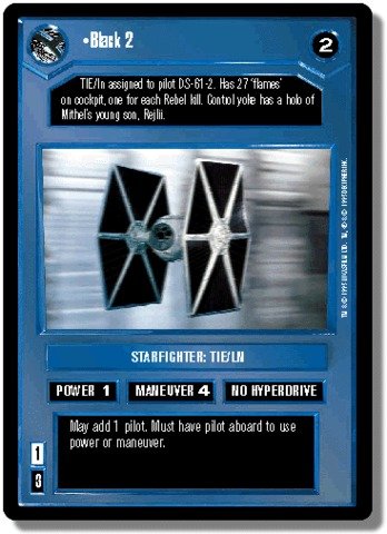 STAR WARS CCG REFLECTIONS I FOIL BLACK 2 35VR