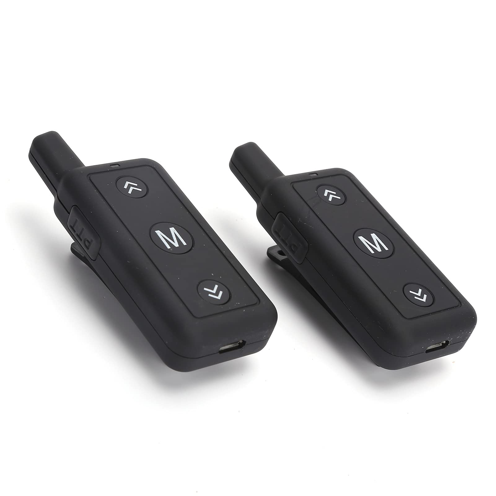 Mini walkie-Talkie, Mini walkie-Talkie V109 en un par, Radio bidireccional portátil remota, Compatible con Carga USB, Utilizado en centros comerciales, hoteles y restaurantes(V109)