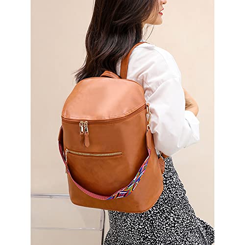 Image of Women High Qulity Multipurpose Backpack Handbag Purse, Travel Backpack Shoulder Bag for Ladies,Girls,Unisex