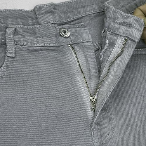 Image of Men's Straight Fit Stylish Non Stretch Mid Rise Pure Cotton Crafted with Premium Fabric Relaxed Jeans Available in Variety of Colour