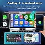 Hiolpen-9-Car-Radio-for-Navigation-for-2018-2019-Jeep-Wrangler-JL-232G-Car-Stereo-Support-Wireless-CarplayAndroid-AutoWiFiGPSAHD-Back-up-CameraFMSWCSplit-ScreenMicrophone