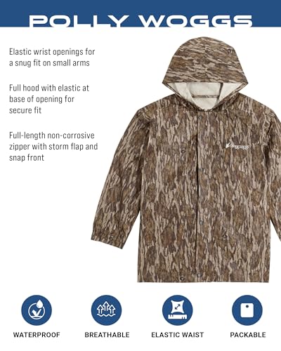 Image of FROGG TOGGS Youth Polly Woggs Waterproof Breathable Rain Suit