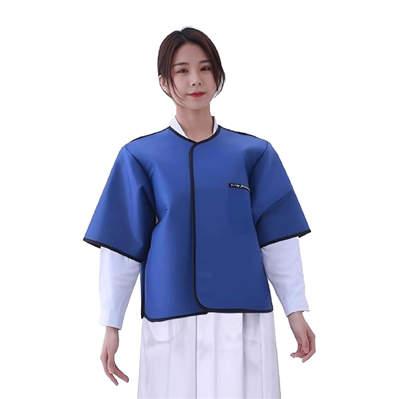 Grembiule in Piombo a Maniche Corte 0,35 mmpb Scudo Anti-Raggi X Grembiule Anti-Raggi X su Misura Perfetta Gilet Anti Raggi X in Piombo Unisex Grembiule in Piombo per Raggi X