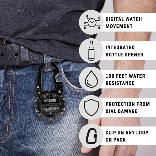 Image of Dakota Digital Cage Clip Pocket Watch with LED Light