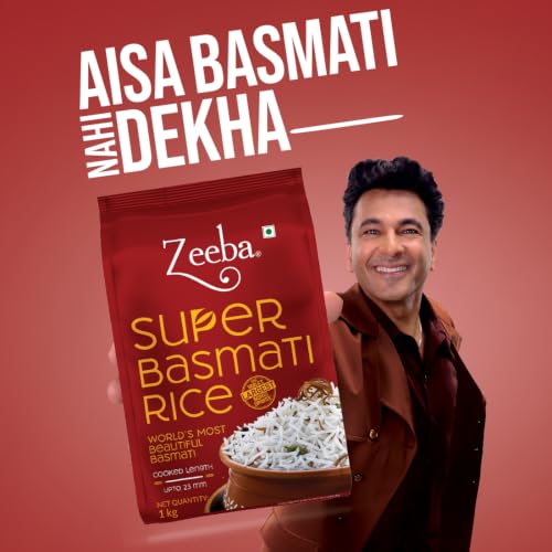 Image of Zeeba Super 1401 Basmati Rice (Long Grain) 1 kg