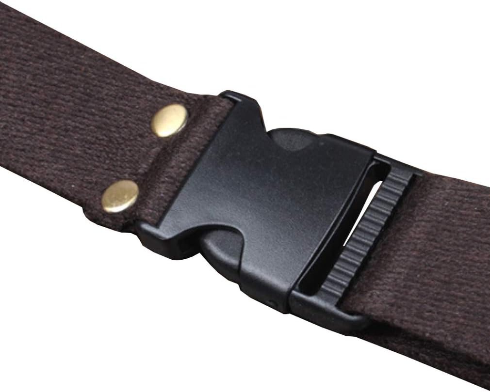 KPYWZER Vintage Leather Waist Bag Fanny Pack for Men Women Hip Bum Bag with Adjustable Strap for Outdoors Workout Traveling Casual Running Hiking Cycling Brown - Image 9