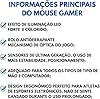 Kit Gamer RGB com Mouse Óptico 3200 DPI, LED Colorido, Design Ergonômico, Sensores de Última Geração e Mousepad #2