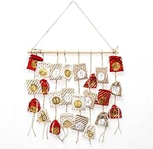 Fééric Lights and Christmas – Vintage Calendar Christmas Decoration, 60 cm, Beige
