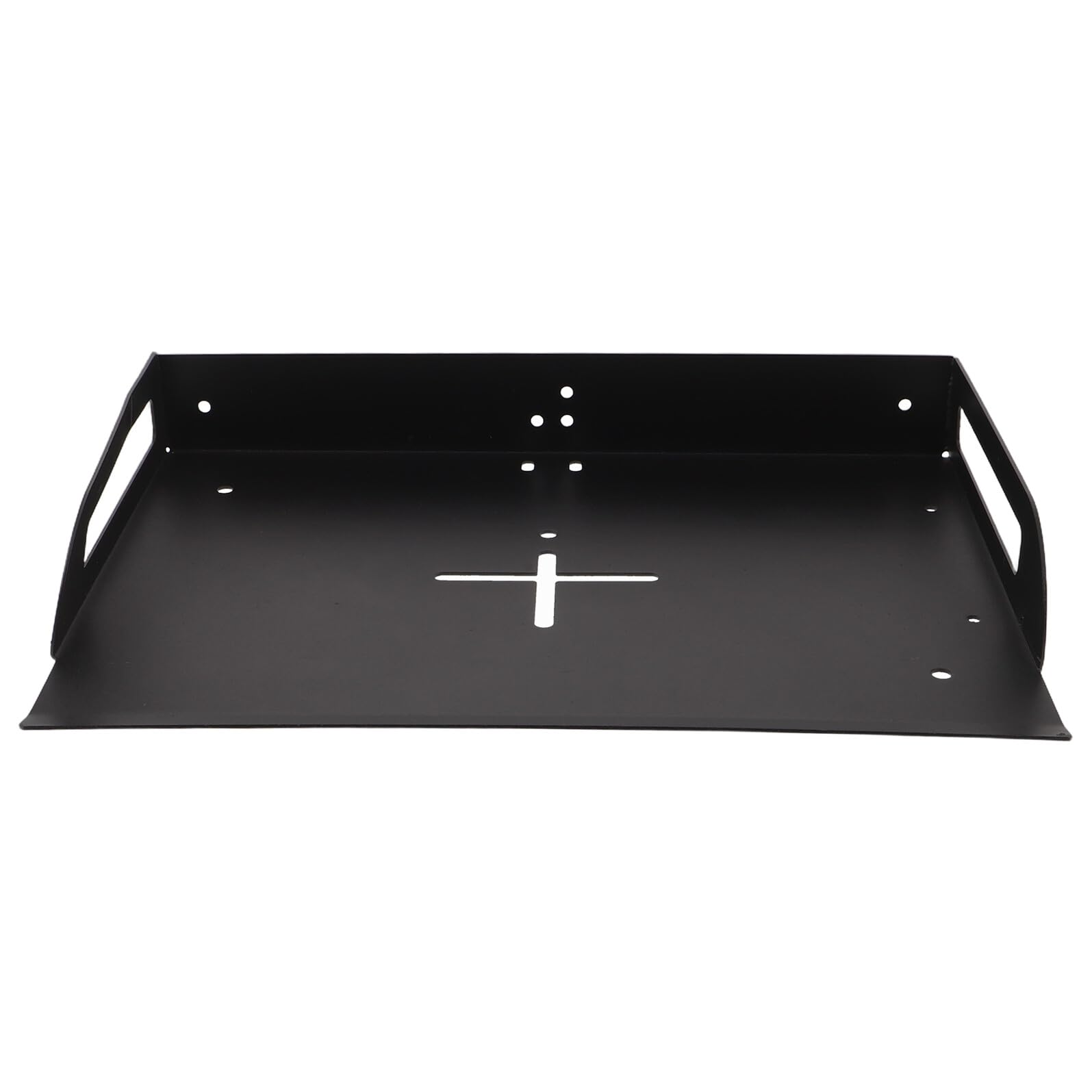 Supporto da parete per videoproiettore, per decoder via cavo e modem, staffa versatile per installazione in ufficio e casa, ideale per sostituire router e risparmiare spazio