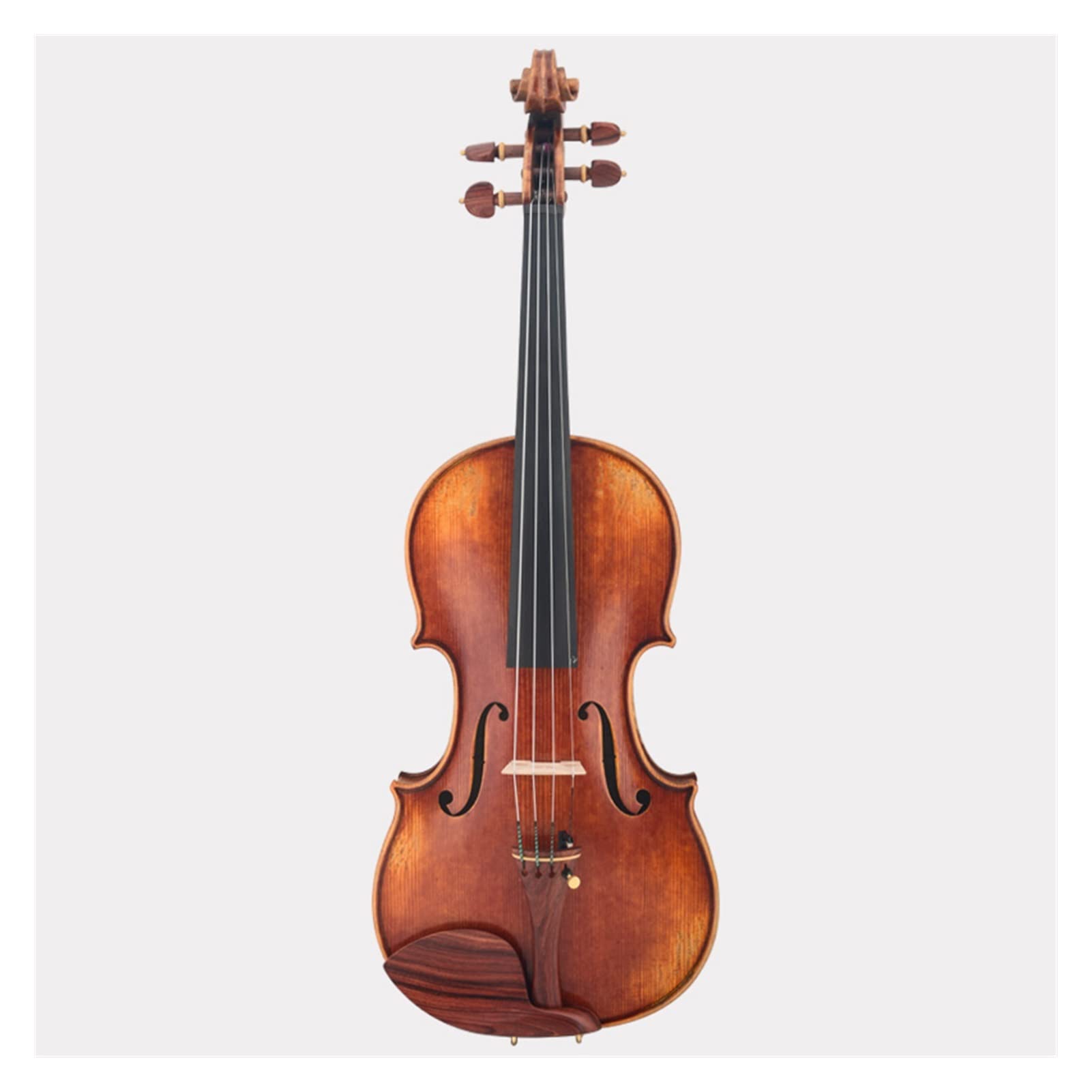 Violino 4/4 Antico Strumento Violino Professionale Violino Fiocco Adulto In Legno Massello Violino 4 Corde Violino (Color : 1-2)