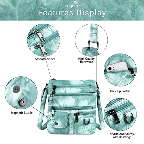 Image of Angel Kiss Small Shoulder Bag for Women Crossbody Purses and Handbags Multi Pockets Hobo Bags