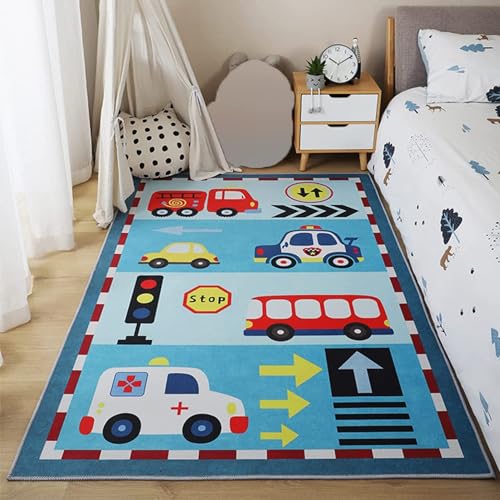 カーペット ラグ 道路 キッズ 140*200cm プレイマット ロードマップ キッズ マット 子供 地図マップ 知育玩具 子供部屋 ベビー 知育 フロアマット 滑り止め 優しい肌触り キッズ 線路 赤ちゃん ベビー 知育 子供部屋 色 フロアマット 滑ら
