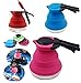 Czajnik, przenośny składany silikonowy czajnik gotowany czajnik do wody, idealny na wędrówki kemping i do wewnątrz; kolor wysyłany losowo. (1)