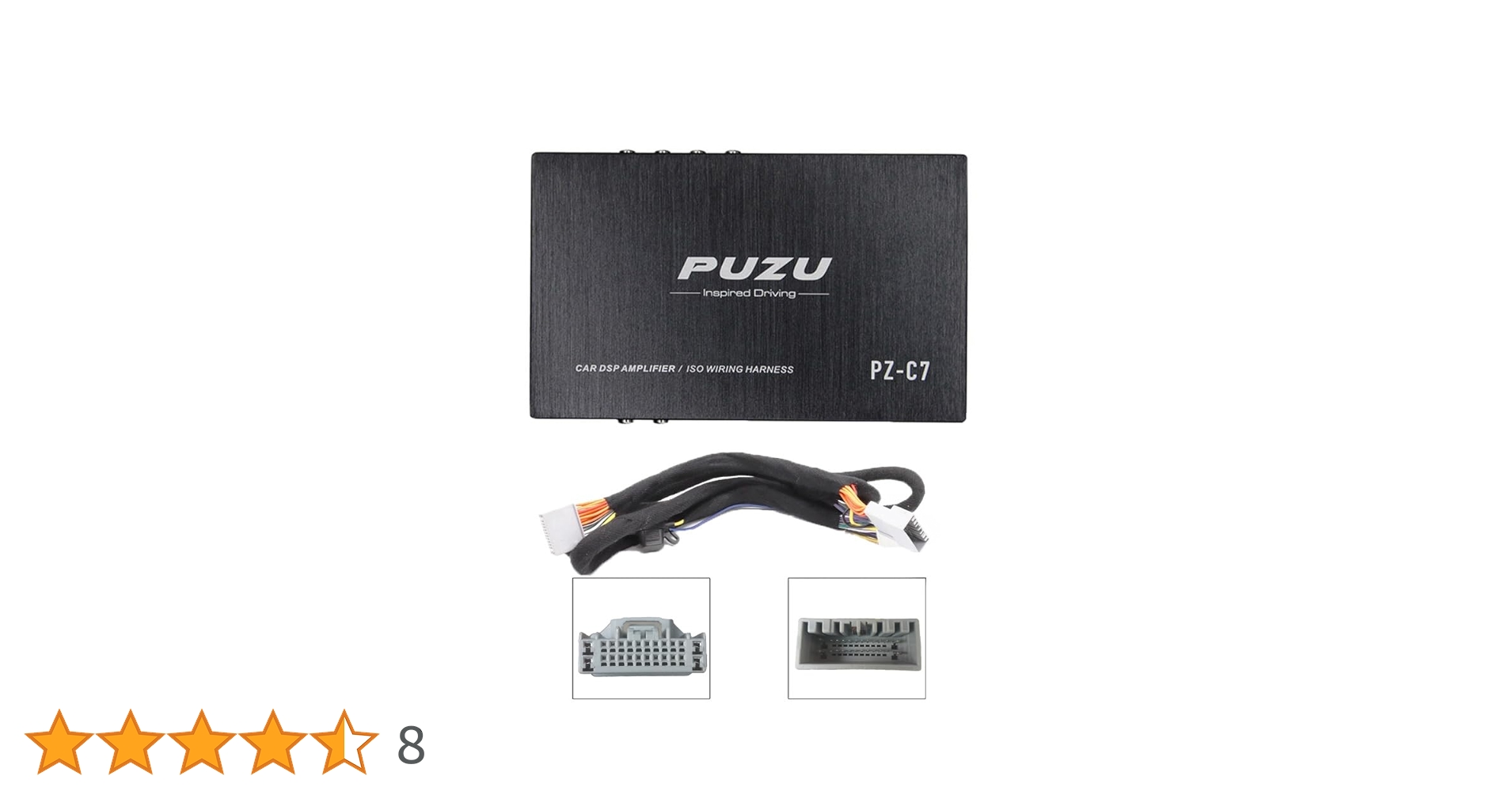 Amazon.co.jp: PUZU PZ-C7 4X 150 W 4 chから6 ch車載DSPアンプ2017