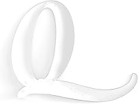 Vista 21 de 3PCS Letter Charms Compatible with Bogg Bags,2.75 in Large Size Bag Inserts Accessories Decorative Charm for Beach Bag (White, G)