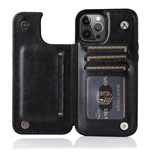Coque iPhone 14 Plus portefeuille cuir idéal pour vos sorties