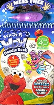 Paperback Sesame Street Water Wow Doodle Book