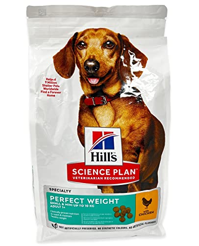 The Bramble Bay Hills Diet Perfect Weight Adult Dog Small & Mini | Chicken 1.5kg | Complete and Nutritious Feed for Small Breed Adult Dogs