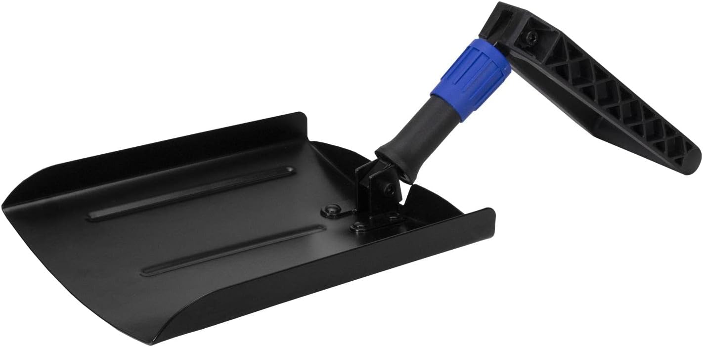 MARSHALLTOWN Proscape Square Point Folding Shovel, Garden Work, Emergency Snow Tool, Heavy Gauge Powder Coated Carbon Steel, Ultra-Low Profile Compact Design, 26 Inches, FOLDSPS