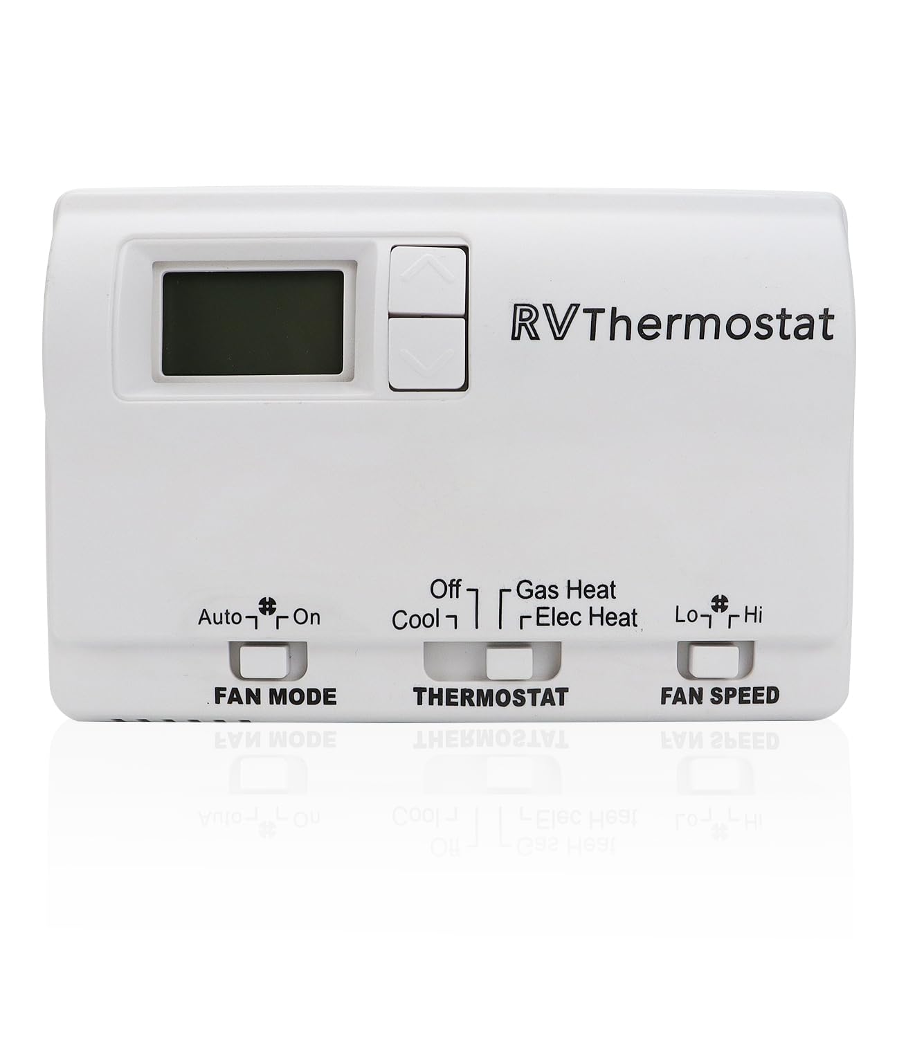USTAR Upgraded RV 6536A3351 Digital Thermostat Compatible with Coleman Mach, Wall-Mounted, White, Two-Stage Digital Thermostat Fit for Heat Pump &amp; Gas Furnace