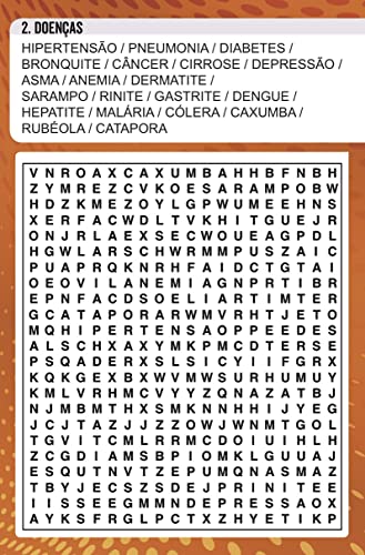 Livro Caça-Palavras 31: Nível Difícil - 82 jogos para você se divertir e estimular o cérebro