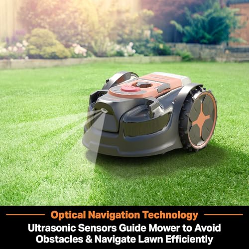 Image of LawnMaster OcuMow VBRM601YCM AD Robot Mower with Parallel Cutting