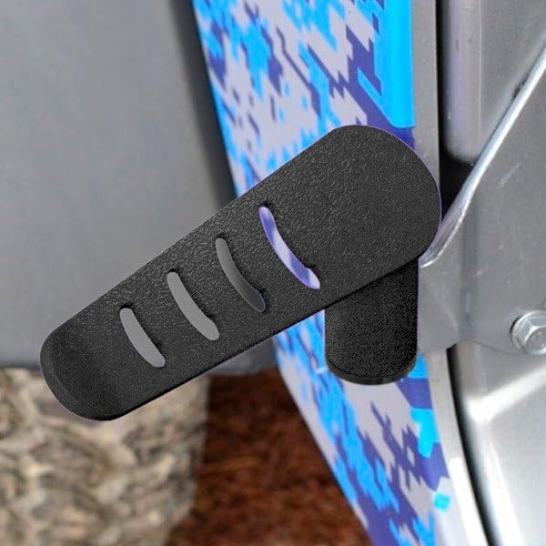 Steinjager J0048898 - Metal Design Texturized Black Foot Pegs