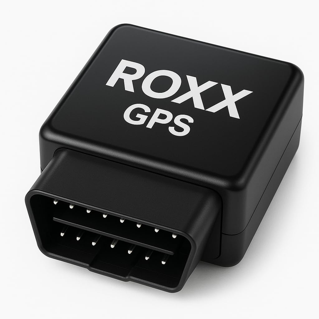 Roxx GPS OBD-II Vehicle Tracking Device, Plug and Play, Black-image-5